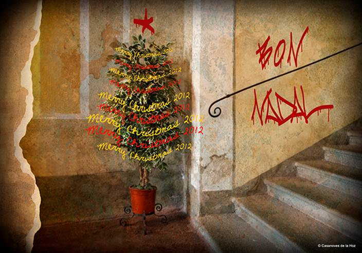 Bon Nadal _ Merry Christmas 2012 - Josep M. Casanoves .