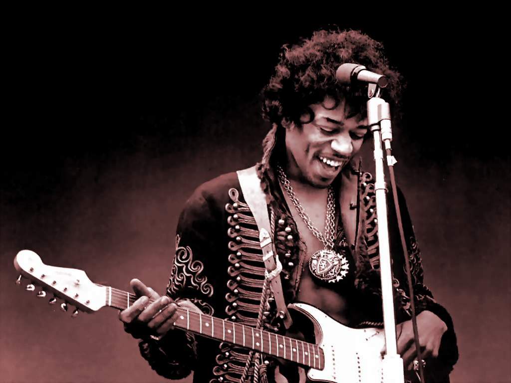 Guitarra queimada de Jimi Hendrix que vai a leil?o ? exibida em Londres