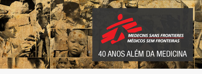 A??es especiais marcam os 40 anos de MSF