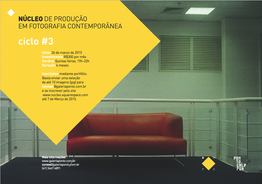 N?cleo de Produ??o em Fotografia Contempor?nea  Inscri??es abertas para o #Ciclo 3