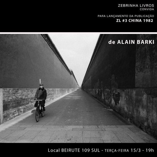 A ZL#3 chega com saudades de um mundo que se abria d�cadas atr�s, ou pelo menos parecia se abrir.  E n�s da Zebrinha Livros, estamos cheios de alegria por encontrar e compartilhar a China de Alain Barki. 