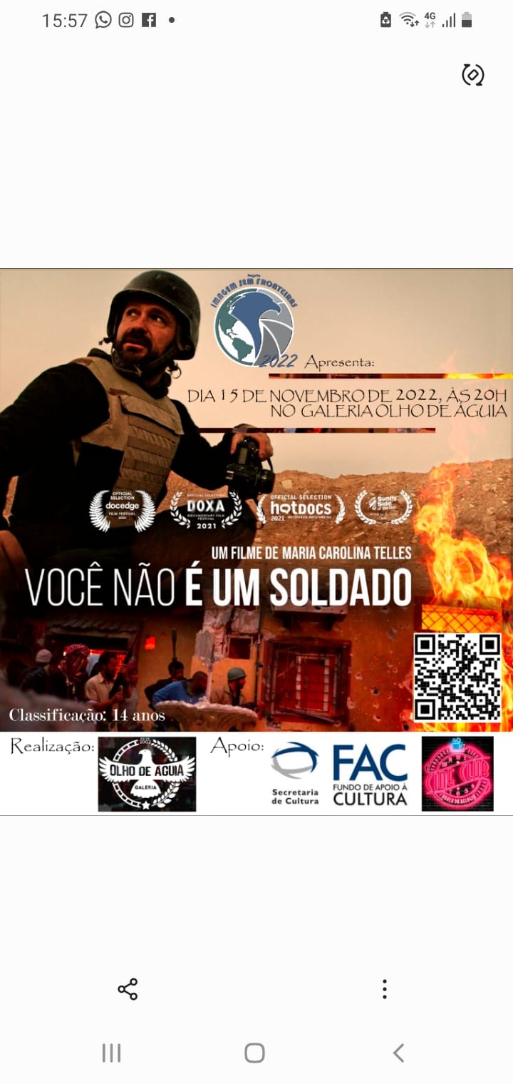 Antecipamos a apresenta��o do Filme 