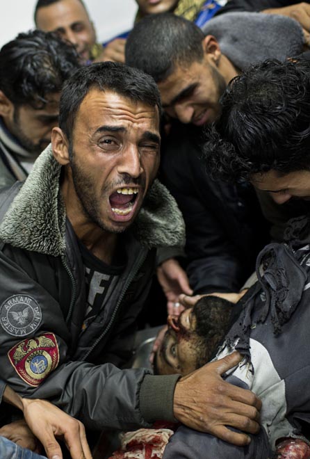 Israel - Conflito em Gaza - foto: (Bernat Armangue / Associated Press)