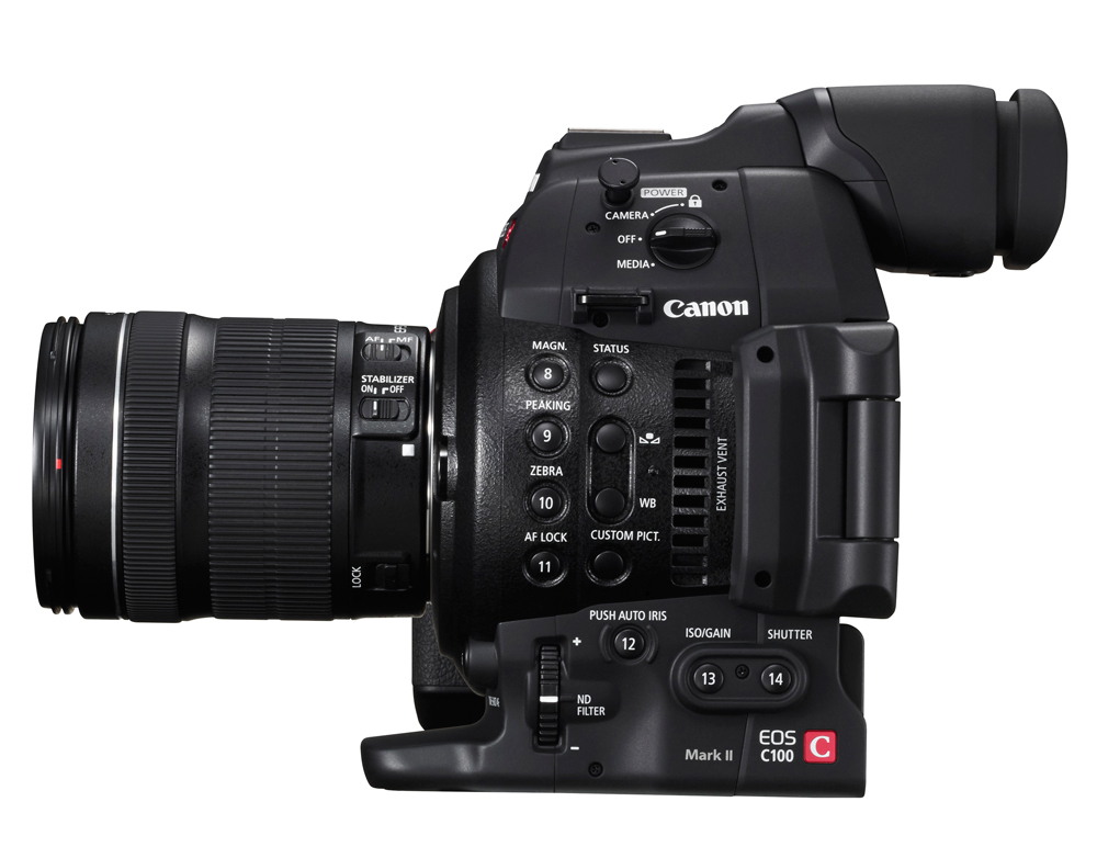 Canon EOS C100 Mark II Lan?ado