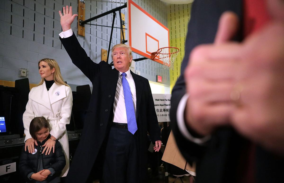 Donald Trump vence Hillary Clinton e � eleito presidente dos EUA.foto:Chip Somodevilla // Getty Images)