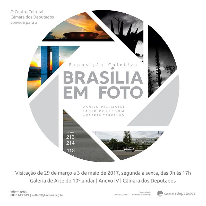 Exposição coletiva Brasília em Foto faz homenagem aos 57 anos da capital federal.