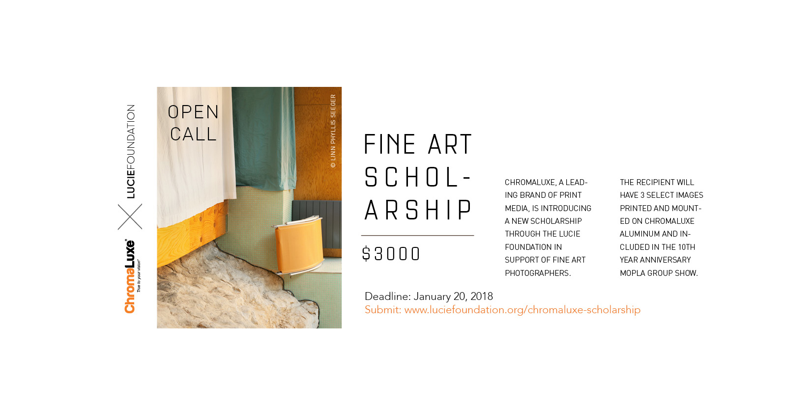 OPEN CALL: Fine Art Scholarship (CONVITE: Bolsa de Belas Artes)